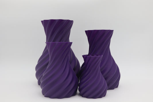 Vaas Spiraal – Gedraaid Design (12 cm • 16 cm • 20 cm • 24 cm)
