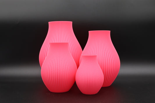 Vaas Strepen – Minimalistische Ribbel Vaas