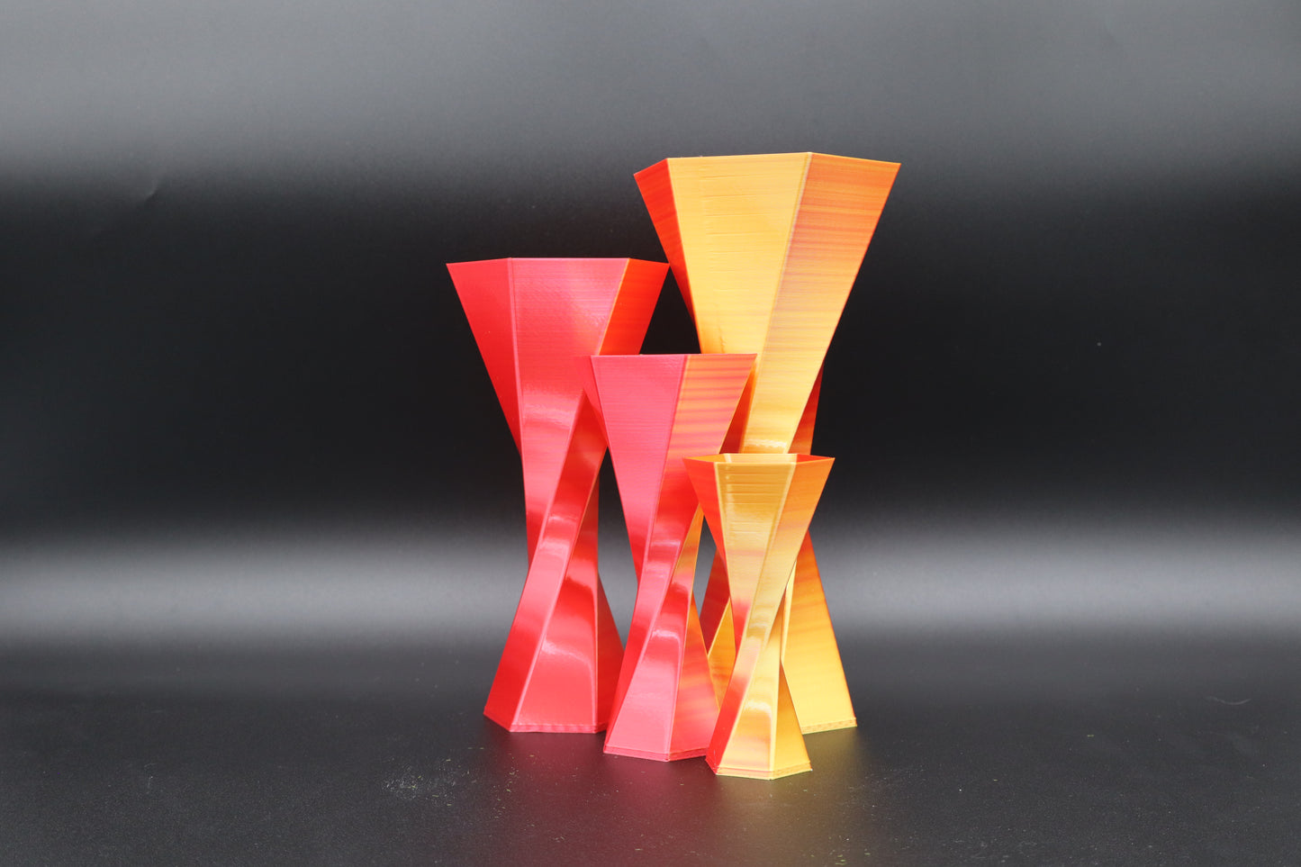 Vazen Set – 3D Print (12 cm • 16 cm • 20 cm • 24 cm)