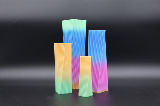 Vaas Wave – Golvende Rand (12 cm • 16 cm • 20 cm • 24 cm)